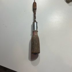 Vintage Stanley Yankee Spiral Push Drill