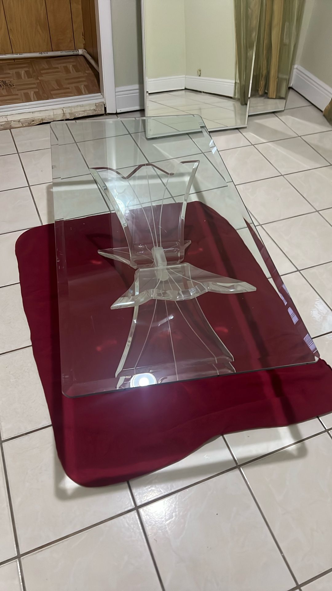 Glass Living Room Table