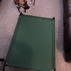 Xl Dog Caged Bed 