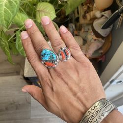 Mens Native American Zuni Ring
