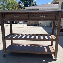 Wheeled Kitchen Storage Cart