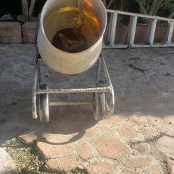 Cement Mixer Works Great 