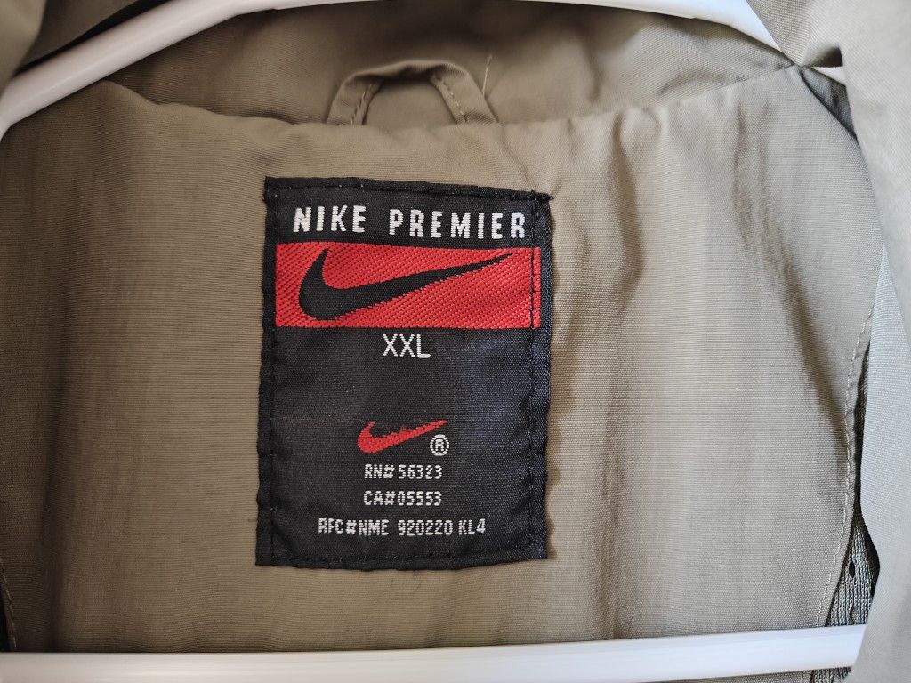 Nike Premier XXL windbreaker.