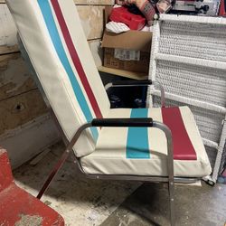 Reupholstered Vintage Chair - $40