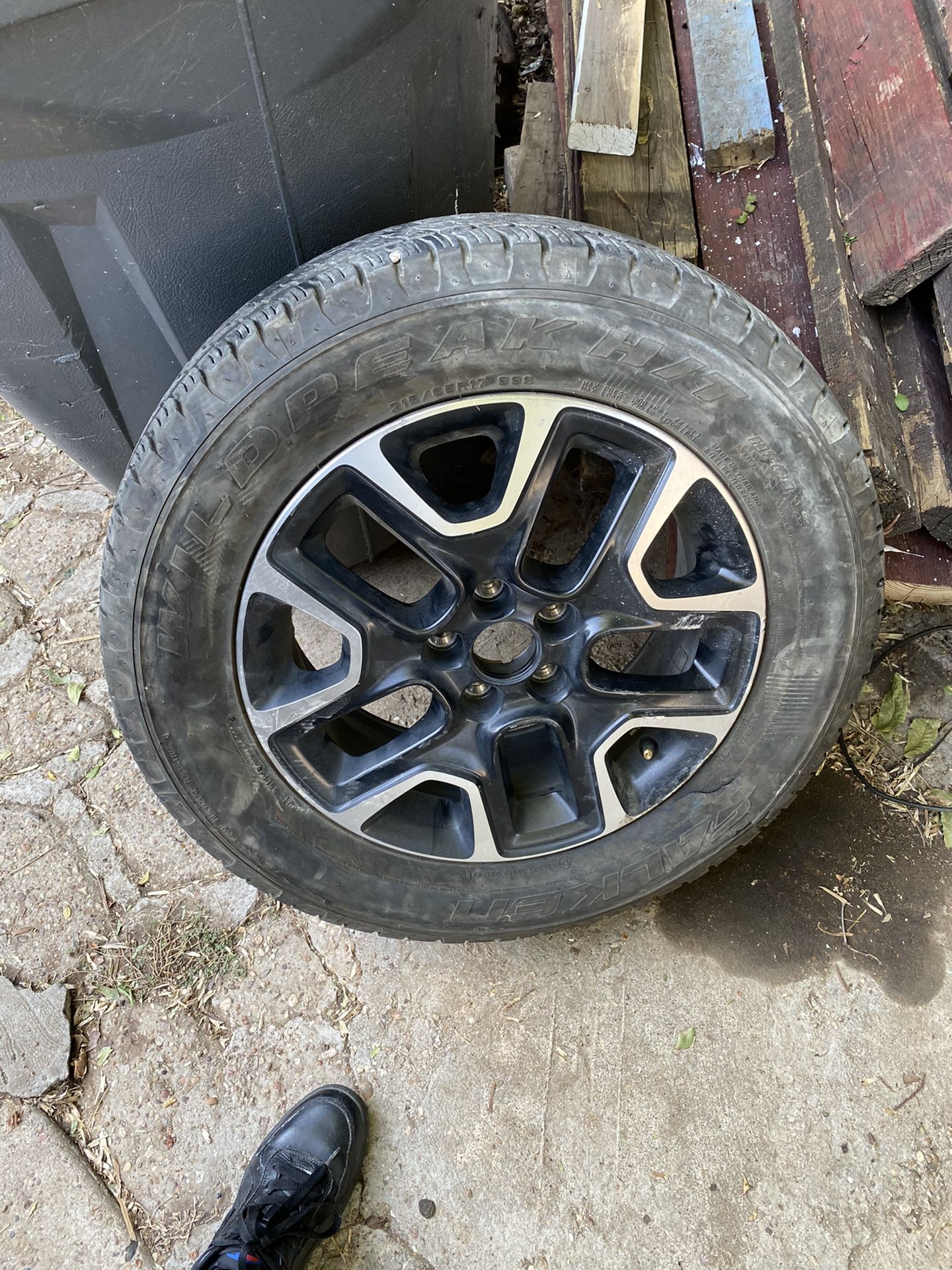 Jeep wheel 5 lug