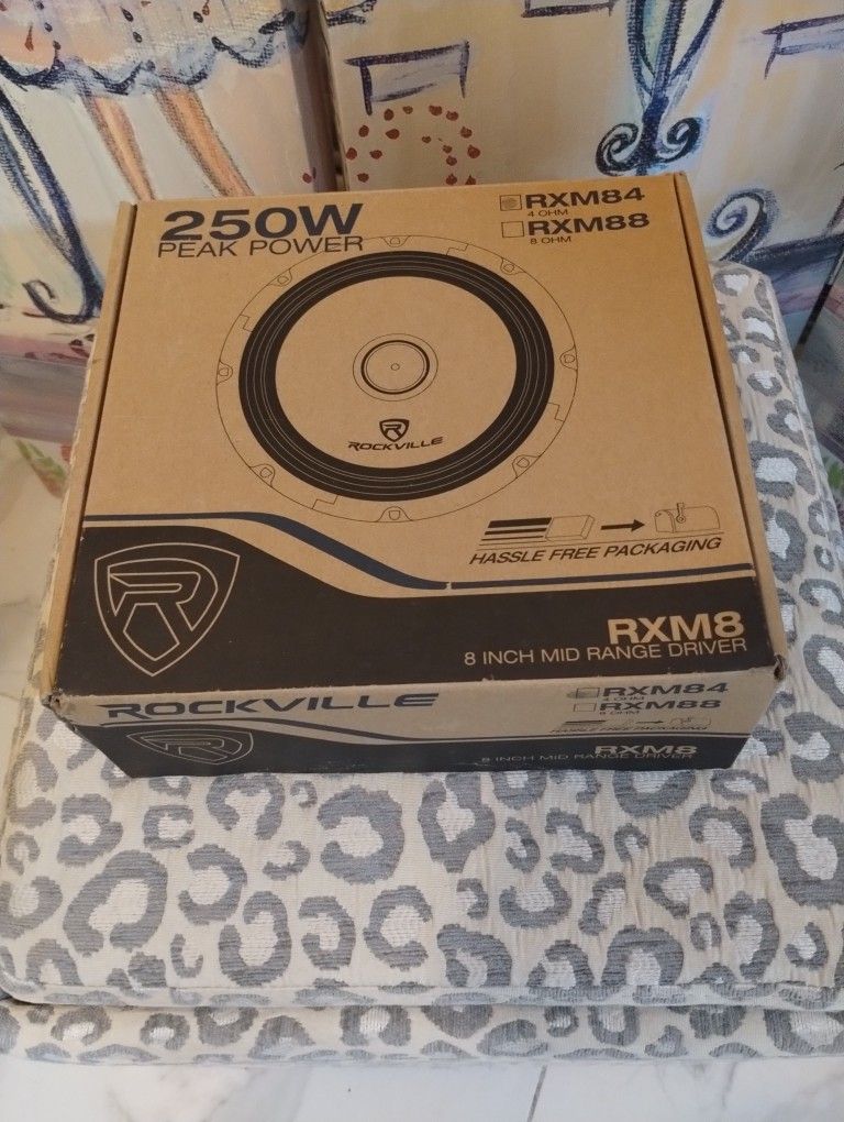 Rockville rxm8 in mid ranger driver