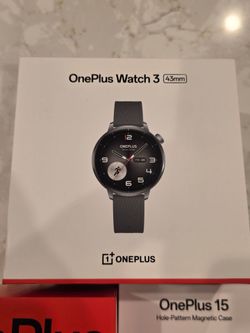 OnePlus Watch 3 43mm Black Steel Smartwatch