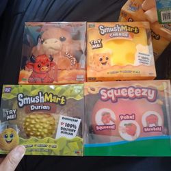 Squishy Cow Cheese Peachy new Squeezy