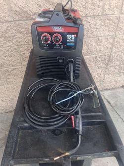 Lincoln Electric
125 Amp Weld-Pak 125 Flux-Core Wire Feed Welder, 115V (No Gas)  work very well