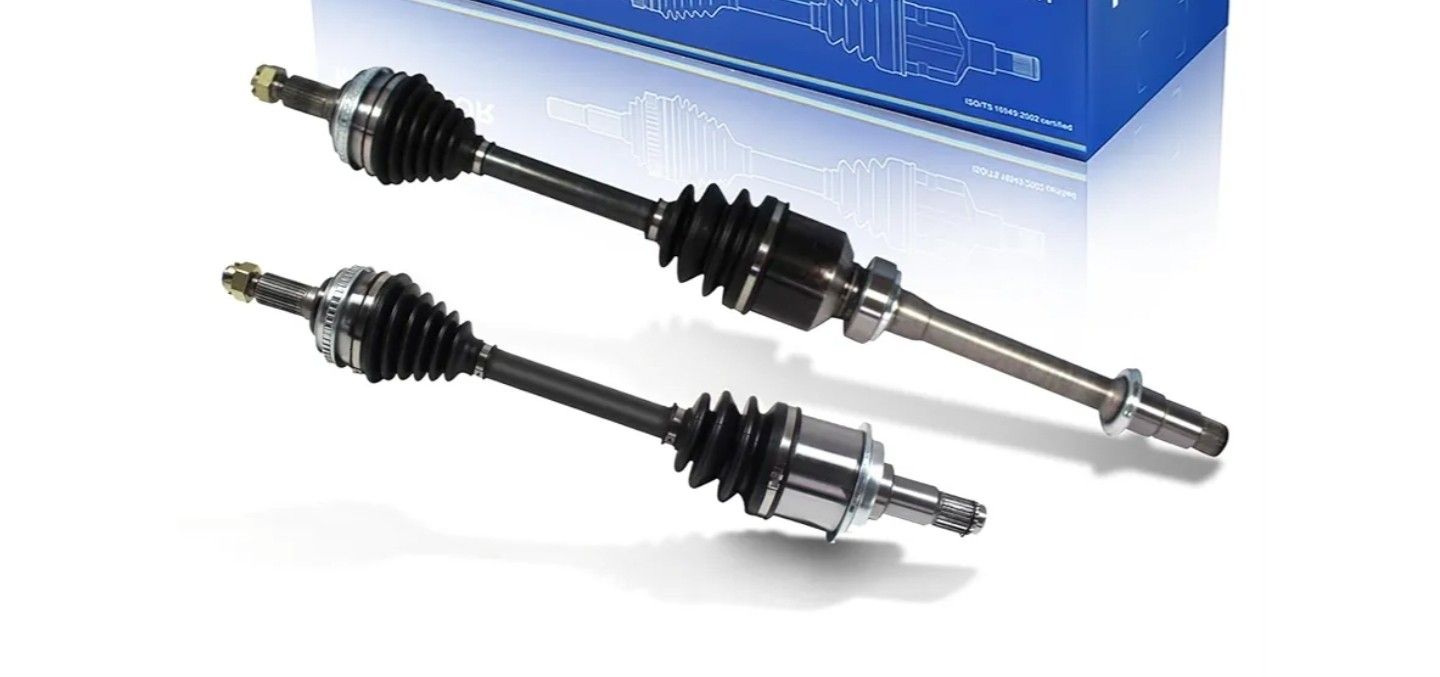 CV Axle Shaft Assembly FWD Compatible With Toyota Camry 2002-2006 LE SE XLE, Solara 2004-2008 SE SLE 2.4L, Left Right (Front Driver Passenger Side)