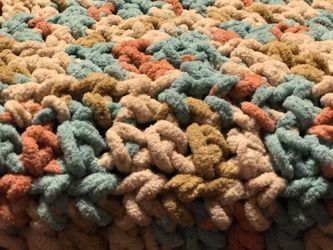 Baby blanket fits crib homemade