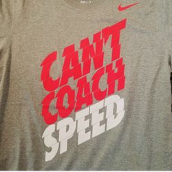 Men’s Nike Dri-Fit “Can’t Coach Speed” Athletic top size/sz XXL