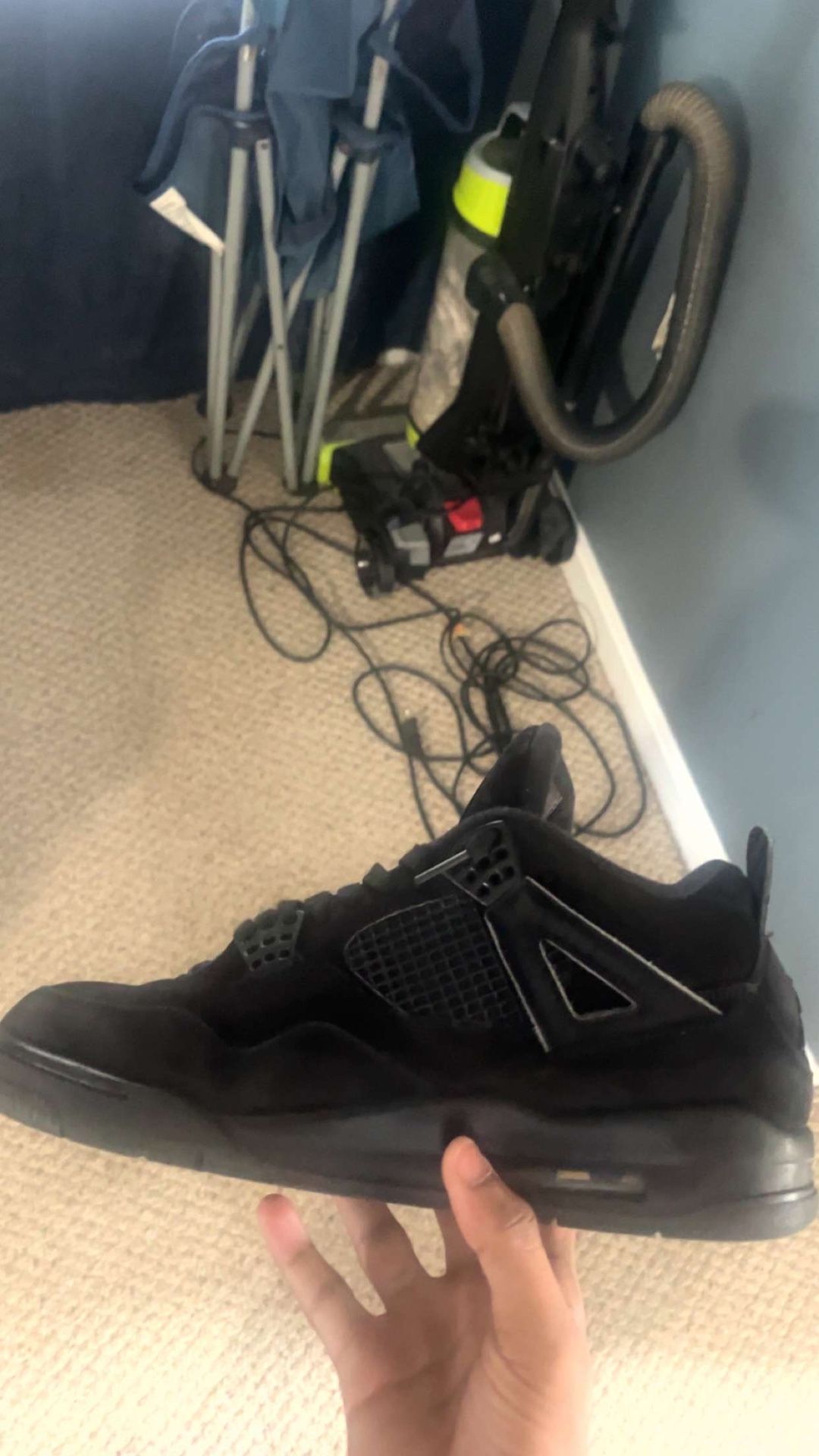 JORDAN 4’S BLACK CAT’S