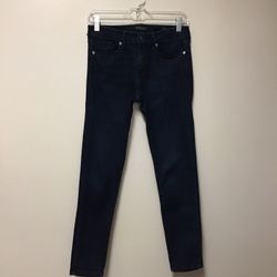 Women’s BANANA REPUBLIC Premium denim skinny stretch jeans… Size 26…waist-28”..Inseam 26 1/2”