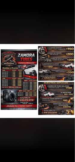 Zamora tires y mechanic