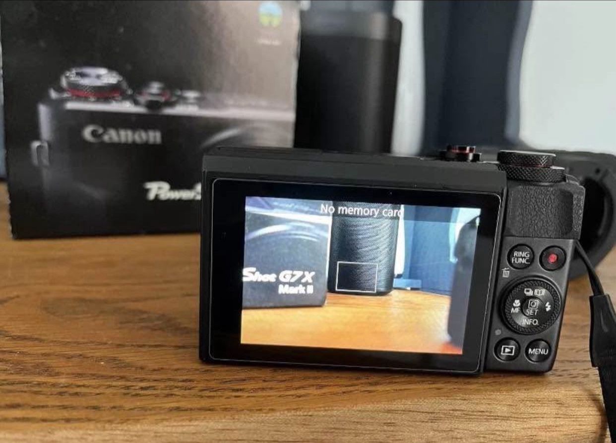 Canon G7x Mark ii