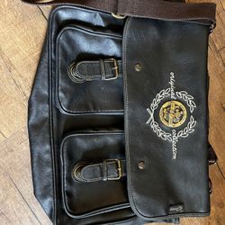Leather Disney Collection Messenger Bag