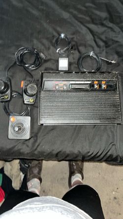 Atari 2600 With Cords And Controllers, As Is