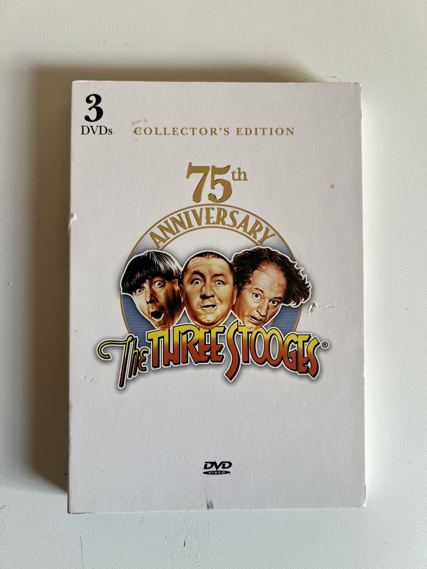 The Three Stooges 75th Anniversary Collector's Edition 3 DVDS Set