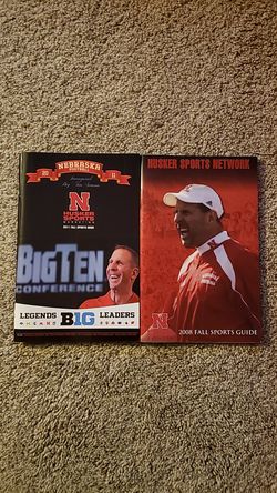 Nebraska Cornhusker Collectible Guide Magazines