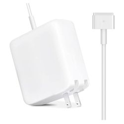 Mac Book Pro Charger,60W T-T Power Adapter,Compatible with Mac Book Pro/Mac Book Air 11 inch and 13 inch(Applicable to Late 2012-2017)