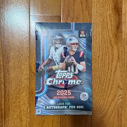 Topps Chrome Football Hobby Box