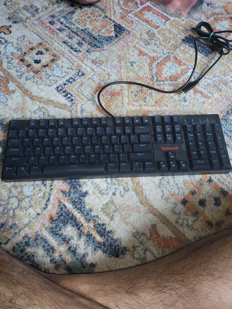 Red Dragon Keyboard And Mouse 
