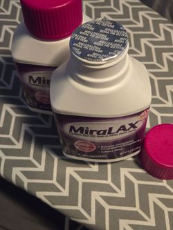 Miralax 2 bottles of 8.3 oz