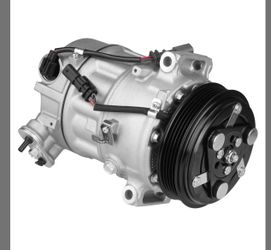 New AC Air Condition Compressor with Clutch for 2012-2014 Chevy Equinox L4 2.4L, for GMC Terrain 2012 2013 2014 2015 L4 2.4L, (NOT for 3.0L or 3.6L En