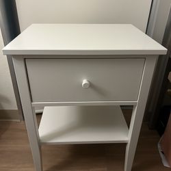 IKEA White Nightstand / Night Table