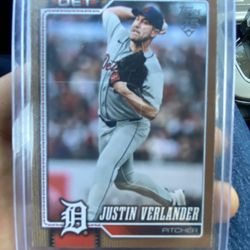 Topps Justin Verlander Timber Card /2026