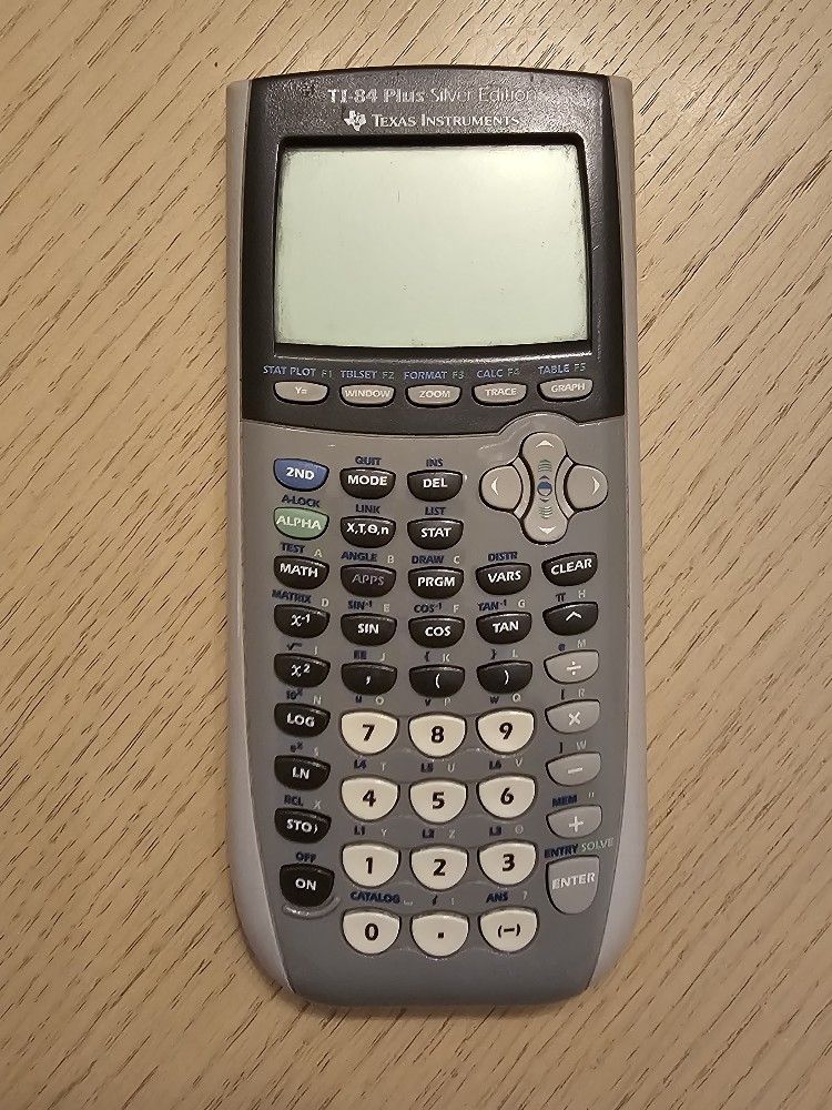 Ti 84 Plus Silver Edition Chemistry Programs Graphing Calculator Ti 84 Plus Silver Edition
