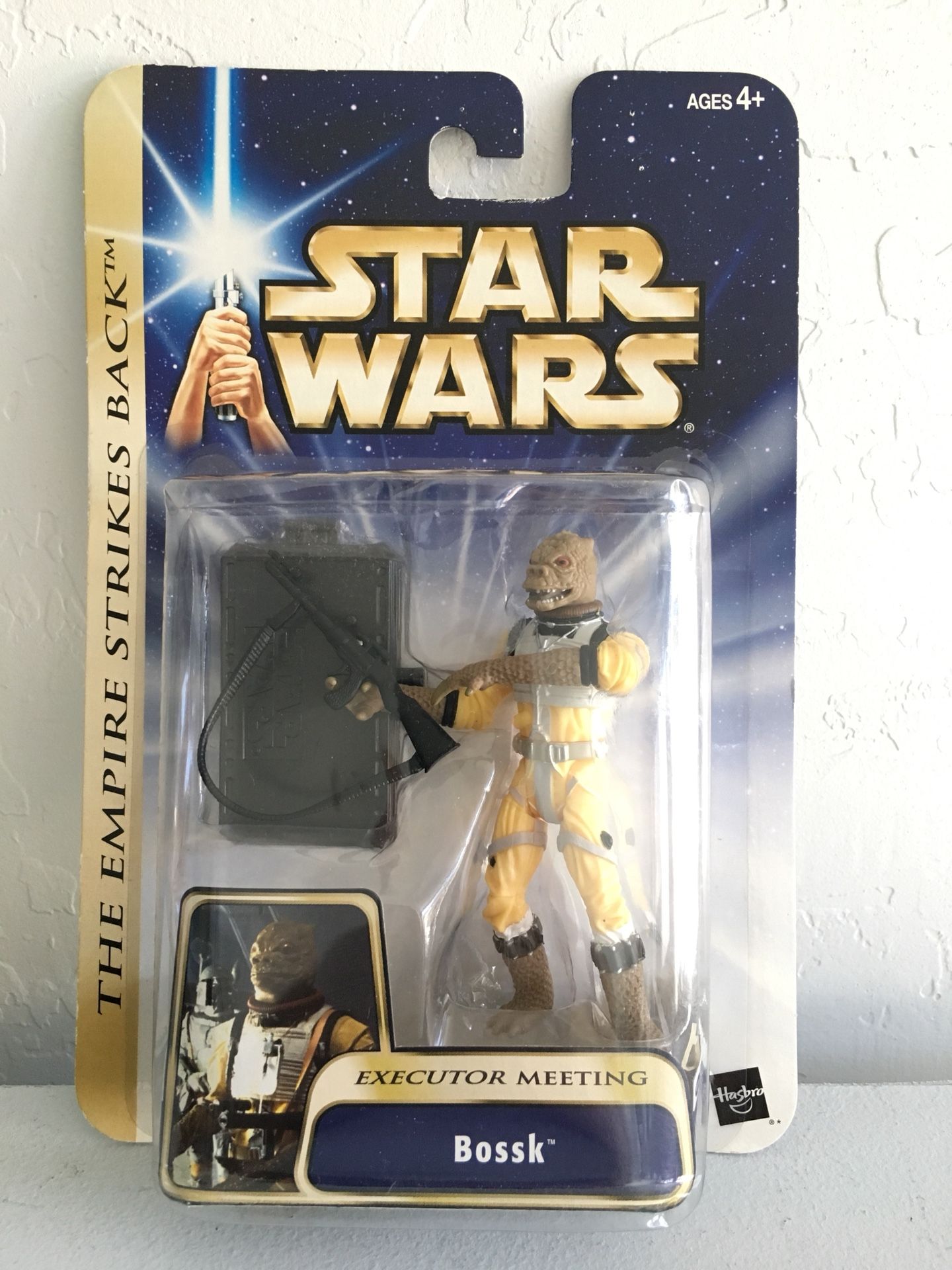 ($2) NEW Star Wars Saga Bossk Figure/ Toy Empire Strikes Back Hasbro ©️2004