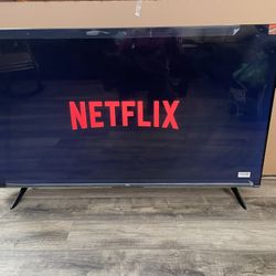 TCL 50” Roku Smart TV 4K HDR UHD “New Condition, Plastic Still Installed” With Remote Control $140 Firm On Price