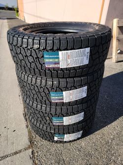 285 70 17 NEW TIRES SILVERADO SUBURBAN AVALANCHE TAHOE SIERRA F150 RAM RUBICON GLADIATOR TUNDRA TITAN