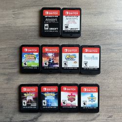 Nintendo Switch Games $280 FIRM