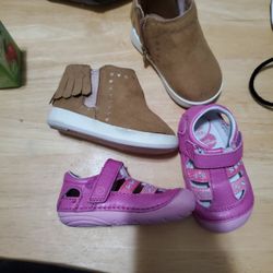 Toddler size 4 sandles and boots
