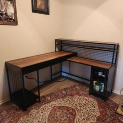 Corner Desk including Chair (if desired)