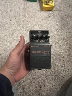 Boss Metal Zone Mt2 Pedal