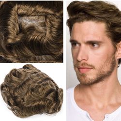 NEW/SEALED Assorted Human Hair Mens toupees - Various Colors/styles