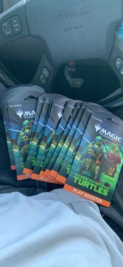 Magic the Gathering Teenage Mutant Ninja Turtles Play Boosters