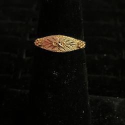 Low Gold Ring #109116-2 MGC 