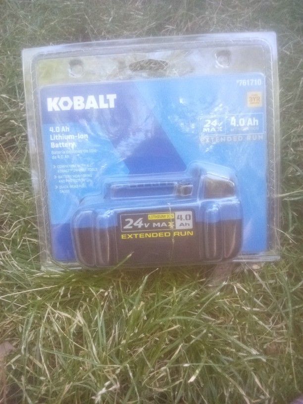 Kobalt 24volt Extended Run Battery