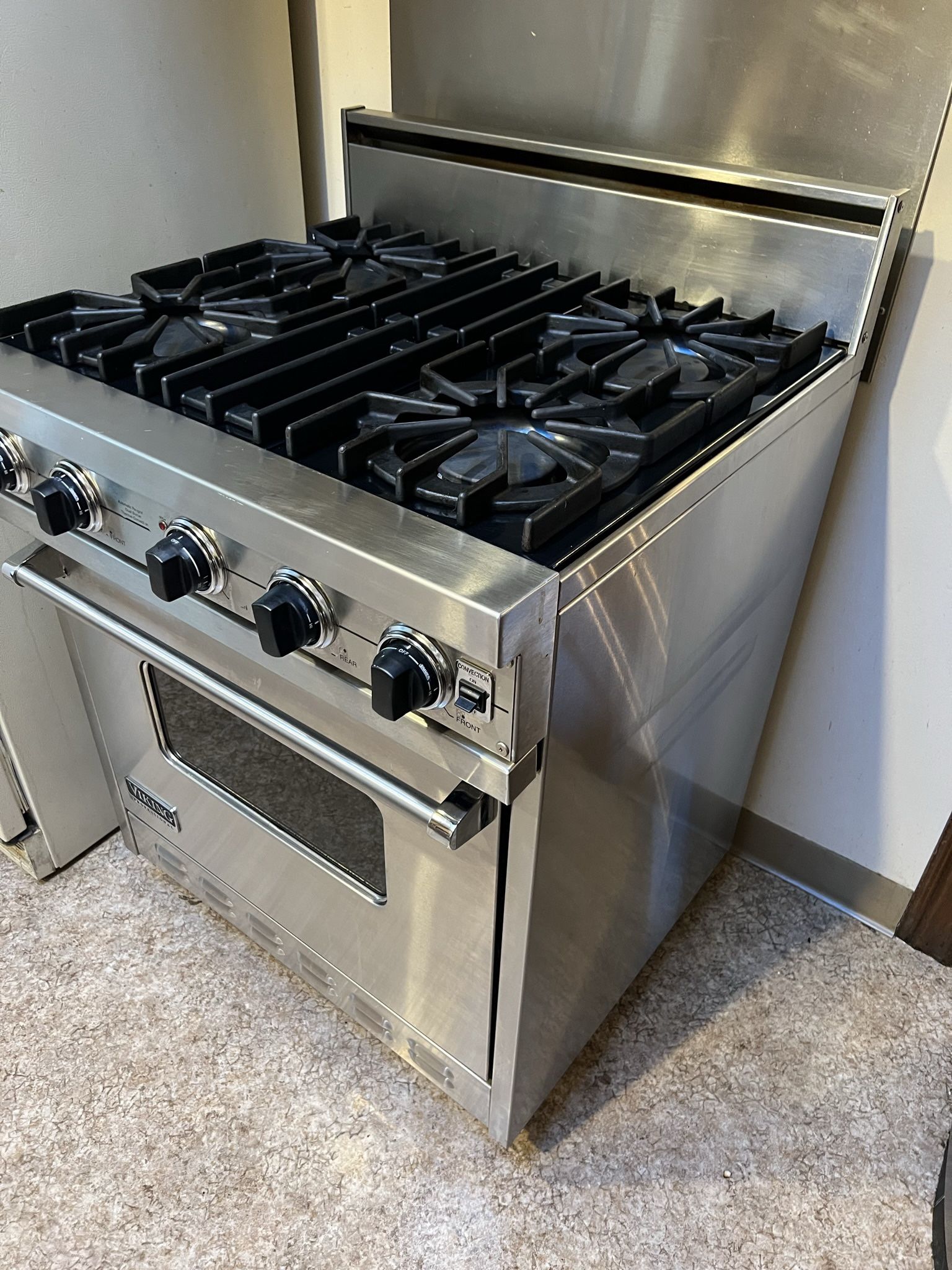 Viking Pro 4 Burner