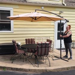 Metal Patio Set