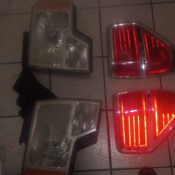 2012-2015 Ford F150 Complete Set Front And Back Lights