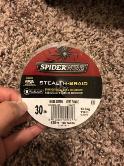 Spider wire fishing line