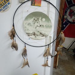 Wolf Dream Catcher