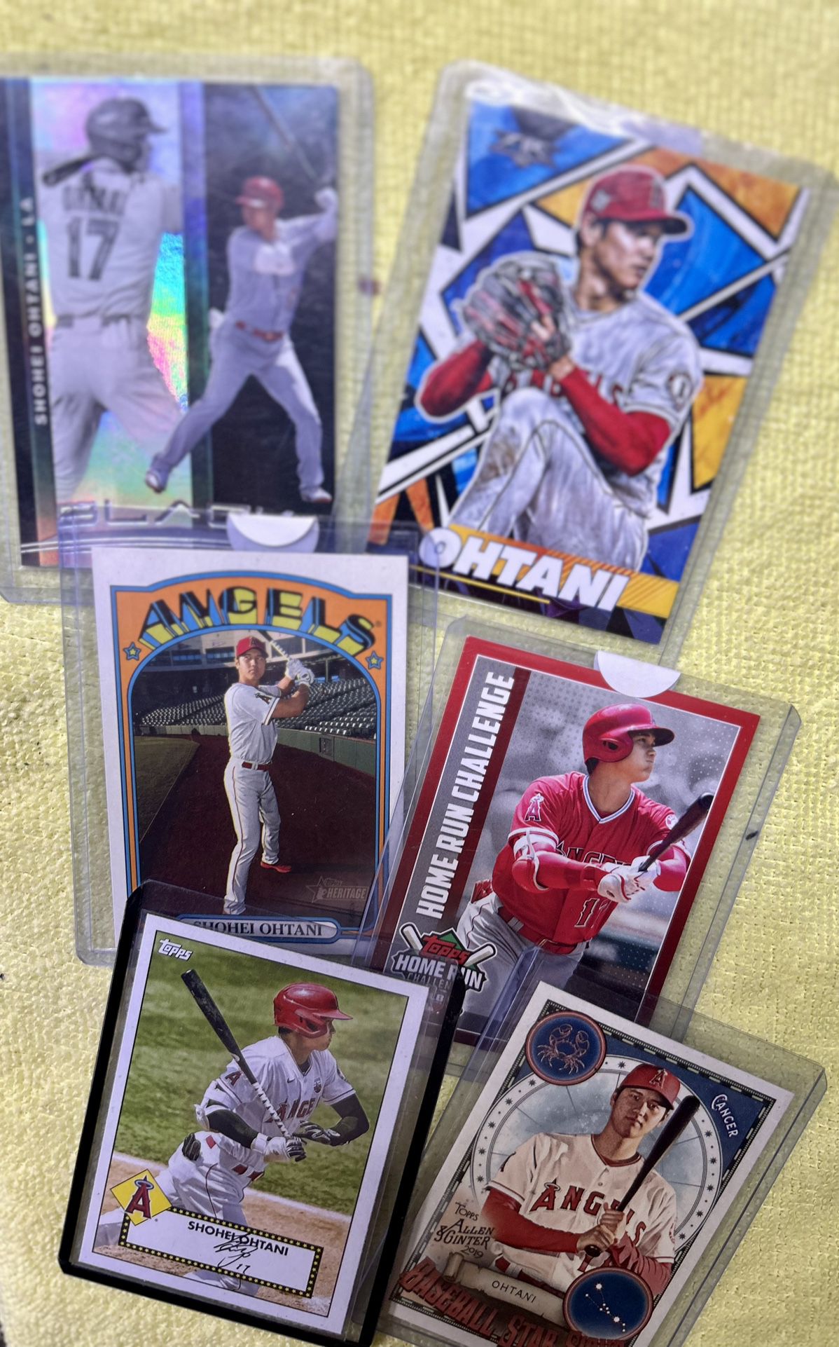 6 Great OHTANI Cards