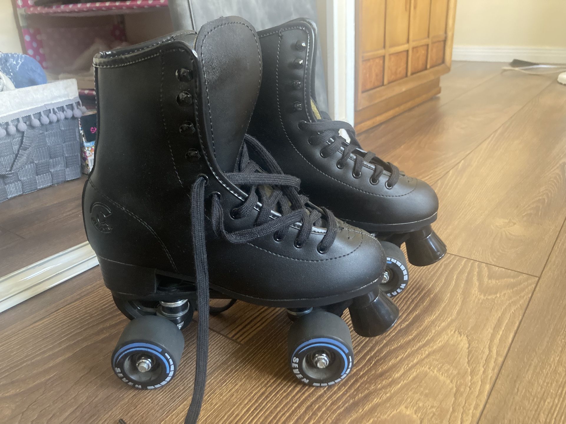 Black Roller Skates